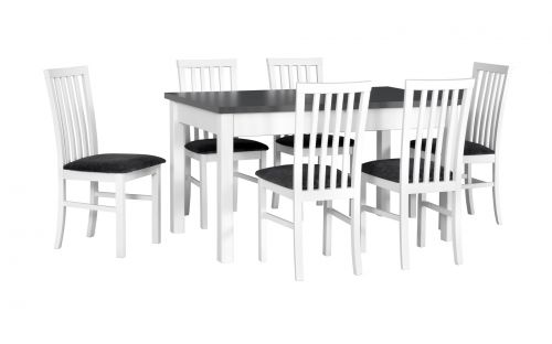 Zestaw stół Modena 1 + krzesło Milano 1