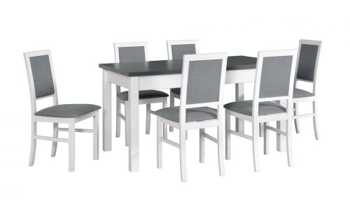 Zestaw stół Modena 1 + krzesło Nilo 3