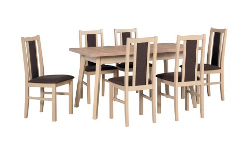 Zestaw stół Oslo 5 + krzesło Bos 14