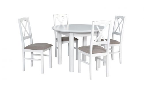 Zestaw stół Poli 1 S + krzesło Nilo 11