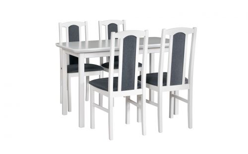 Zestaw stół Max 4 S + krzesło Bos 7